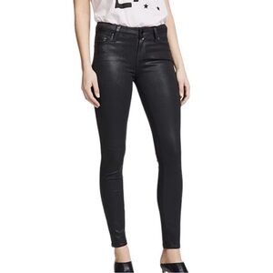 Like New Big Star Black Coated Alex Skinny Jeans
